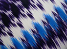 Rythmogramm in blau und weiss